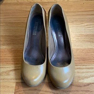 Wedge leather barely worn